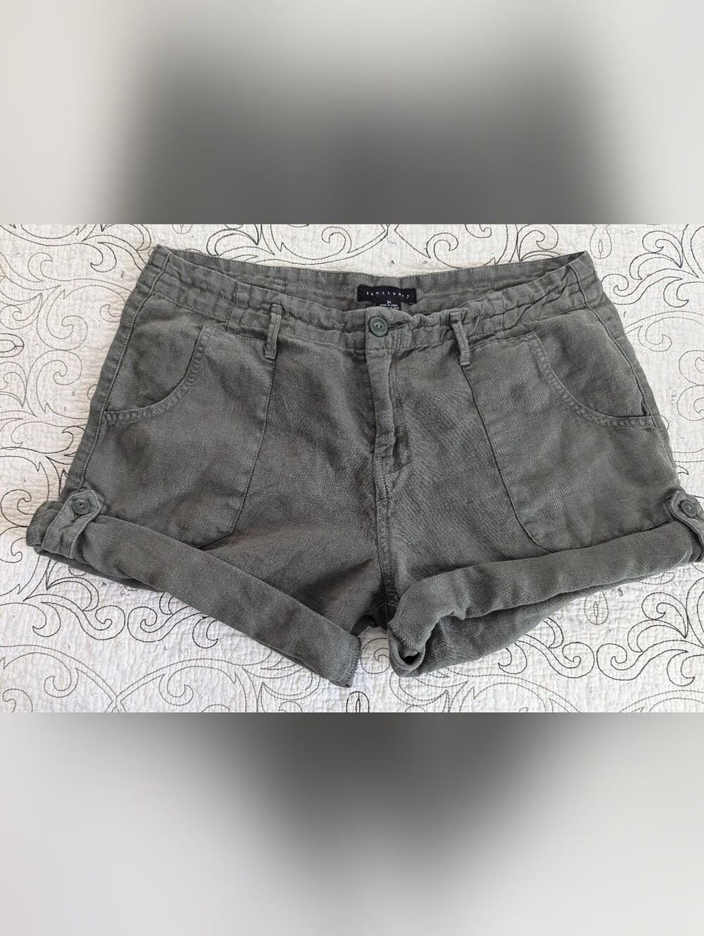 Sanctuary Linen Shorts